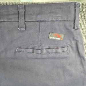 Bulwark FR Flame Resistant Work Pants Navy Blue Mens 40x31 Industrial Trousers